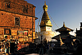 Swayambhunath Stupa, Kathmandu, Kathmandu Valley, Nepal, Asien