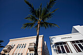 Art Deco architecture on Ocean Drive, Art Deco District, South Beach, Miami, Florida, USA