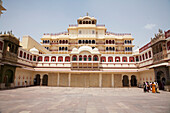 Chandra Mahal at the City Palace, Jaipur, Rajasthan, India
