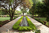 Garden at Samode Bagh, Rajasthan, Rajasthan, India