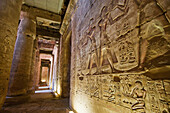 Inner Hypostyle Hall of the Temple of Seti I, Abydos, Sohag, Egypt