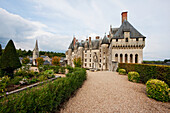 Gardens of the ChÃ¢teau de Langeais, Langeais, Indre-et-Loire, France