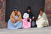 Aymara women, La Paz, Bolivia