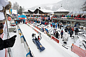 Bob Weltmeisterschaft 2013, St. Moritz, Oberengadin, Kanton Graubünden, Schweiz