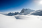 Glacial ski resort, Zugspitze, Garmisch-Partenkirchen, Bavaria, Germany