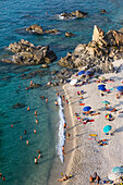 Marinella beach, Marina di Zambrone, Tyrrhenian Sea, Calabria, Mediterranean, Southern Italy, Europe