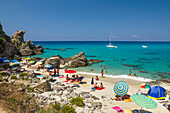 Marinella beach, Marina di Zambrone, Tyrrhenian Sea, Calabria, Mediterranean, Southern Italy, Europe