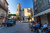 Kirche San Pedro e Paulo von Stio, Cilento, Kampanien, Süditalien, Europa