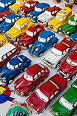 Cuba, Sancti Spiritus Province, Trinidad, Cuban Souvenirs, paper-mache cars