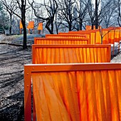 The Gates, Artwork from Christo and Jeanne-Claude, Centralpark, New York