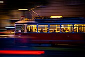 Tram in Ringstrasse, Vienna, Austria