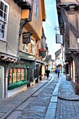 The Shambles, a medieval street, York, North Yorkshire, England, UK