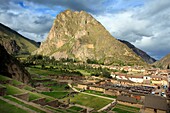 Ollantaytambo archaeological site, Sacred valley, Cuzco, Peru