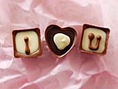 I love you chocolates