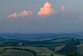 Landschaft bei San Gimignano, Provinz Siena, Toskana, Italien, Europa