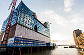 Elbphilharmonie in der Hafencity, Hamburg, Deutschland