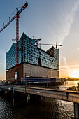 Elbphilharmonie in der Hafencity, Hamburg, Deutschland