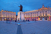 La Place Stanislas in Nancy, Unesco World Cultural Heritage, Meurthe-et-Moselle, Region Alsace-Lorraine, France, Europe
