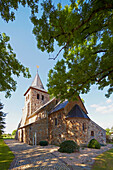 Romanische Pfeilerbasilika in Asbach - Kircheib bei Altenkirchen, Westerwald, Rheinland-Pfalz, Deutschland, Europa
