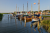 Althagen harbour, Ahrenshoop, Barther Bodden, Mecklenburg-Western Pomerania, Germany