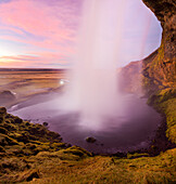 Seljalandsfoss Wasserfall, Südisland, Island