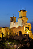 Festung La Guaita, erster Turm, Monte Titano, Republik San Marino