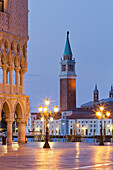 Doges Palace, Markusplatz, San Giorgio Maggiore, San Marco, Venice, Italy