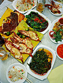 SINGAPORE, close-up of a Chinese food served on a table at Newton Food Center