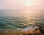 SRI LANKA, Asia, Colombo, view of an Indian Ocean from Galle Face Hotel in Colombo.