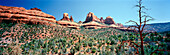 USA, Arizona, Schnebly Hill rock formations, Sedona