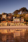 USA, California, Malibu, Cindy Crawford's home, El Pescador Beach