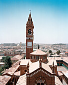 ERITREA, Asmara, the Latin Cathedral on Liberation Avenue