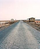 ERITREA, Assab, the road leading South of Assab into Djibouti