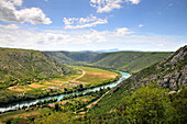 Tal der Neretva bei Zitomislici südlich von Mostar, Bosnien und Herzegowina