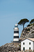 Lighthouse at Port de Soller, Majorca, Spain