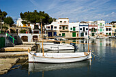 Small fishing village of Portocolom, near Manacor, Majorca, Spain