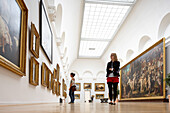 Hall of old masters, Hamburger Kunsthalle, Hamburg, Germany