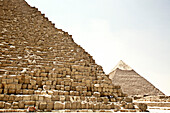 Cheops and Chephren pyramid, Giza, Giza Governorate, Egypt