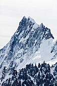 Grandes Jorasses mit les Periades im Vordergrund, Mont-Blanc-Massiv, Rhone-Alpes, Haute-Savoie, Frankreich