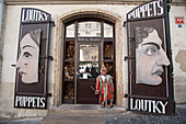 Puppenladen in der Altstadt, Prag, Tschechien, Europa