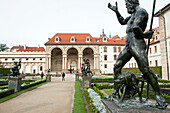 Gardens in the Wallenstein Palace, Prague, Czech Republic, Europe