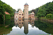 Schloss Mespelbrunn, Mespelbrunn, Unterfranken, Bayern, Deutschland