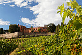 Castello di Brolio, das älteste Weingut der Toskana, Gaiole in Chianti, Toskana, Italien