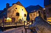 Eth Both Restaurant in Plaza Mayor Square  Salardu  Naut Aran  Aran Valley  Pyrenees  Lerida  Lleida  Catalunya  Spain