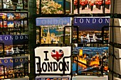 UK, London, Postcards.