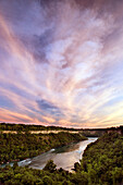 The Niagara River from Niagara Glen Nature Reserve, Niagara Falls, Ontario, Canada