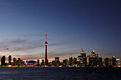 Toronto Skyline at Dusk from Toronto Island, Toronto, Ontario