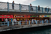 Republic of Turkey, Istanbul, Galata Bridge