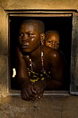 Benin, Collines County, Tchogodo, Hountinmin Convent, Adinado Seouke fetisher