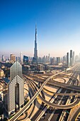 United Arab Emirates (UAE), Dubai City, Sheikh Zayed Avenue